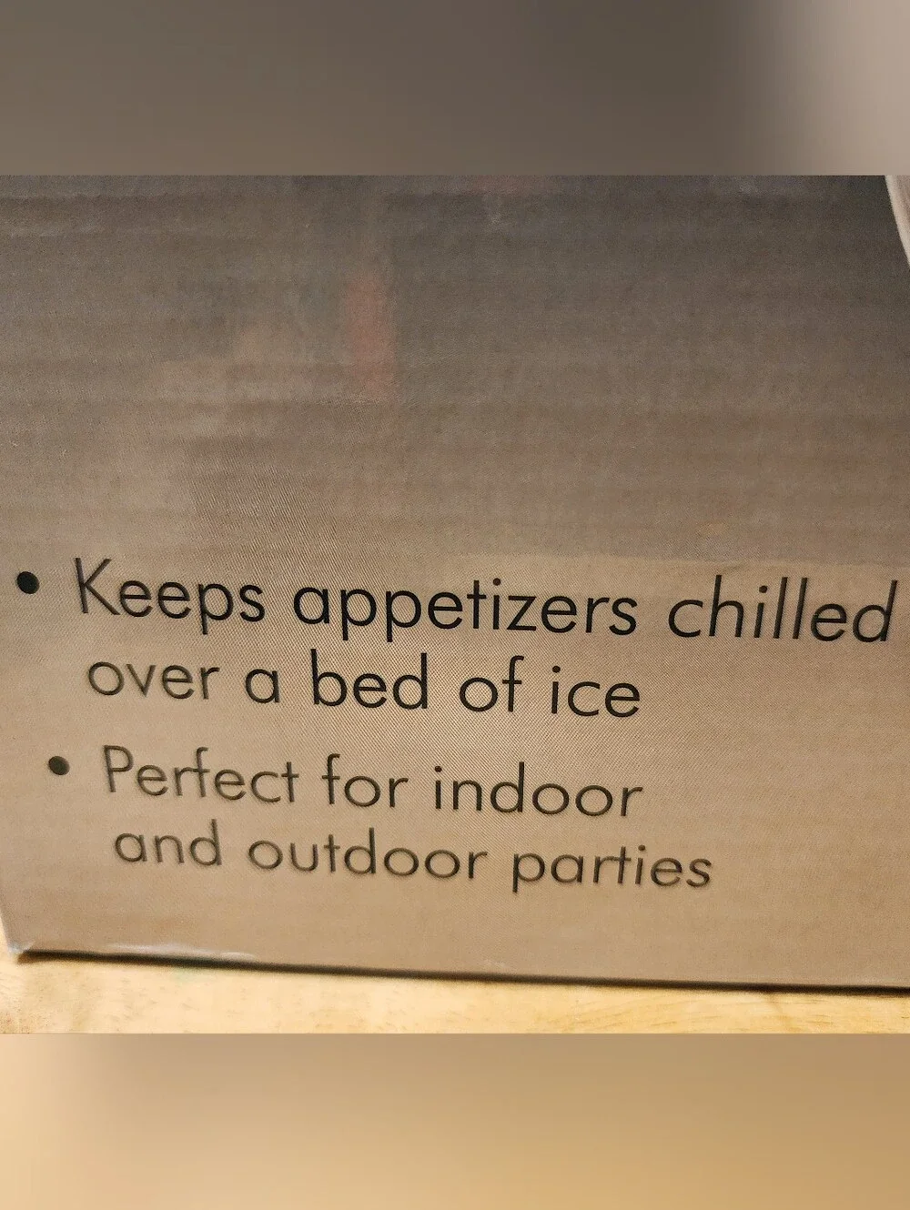 Madison York BPA-Free Clear Acrylic Large 2-Piece Flip Lid Ice Chill Tray